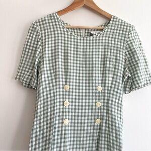 Vintage Gingham Dress